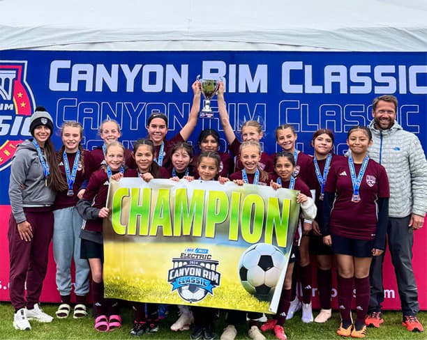 Teton FC Canyon Rim Classic champions
